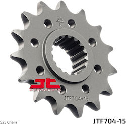 JT Sprockets Pinion față 15 Dinți pentru Aprilia Tuono pentru BMW G650 GS