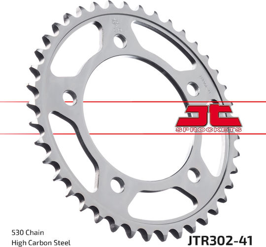 JT Sprockets Заден зъбен колело 41 Зъби за Honda CBF 1000 / CBR 1100 / ВТР
