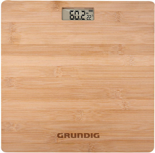 Grundig Ψηφιακή Ζυγαριά 180kg Καφέ 47741