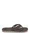 Carver Men's Flip Flops Brown
