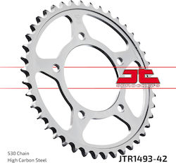 JT Sprockets Rear Sprocket 42 Teeth for Kawasaki Ninja ZX - 14 / ZZR 1400