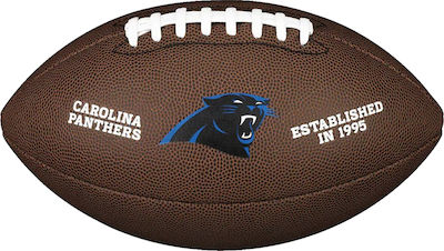 Wilson NFL Team Logo Carolina Panthers Μπάλα Rugby Καφέ