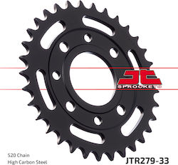 JT Sprockets Rear Sprocket 33 Teeth for Honda Rebel / Shadow