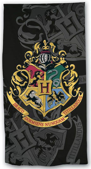 BrandMac Kinder-Strandtuch Schwarz Harry Potter 140x70cm