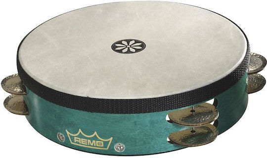 Remo Remo Tamburin Layne Redmond Lotus 10 Zoll mit Synthetischem Leder