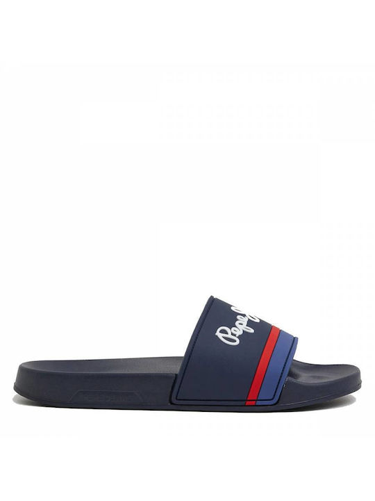 Pepe Jeans Flip Flops bărbați Albastru marin