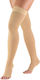 Armor Orthopedics Socks Thigh High Graduated Compression Open 23-32 mmHg Beige