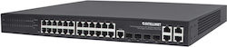 Intellinet 561426 Gestionat L2 PoE+