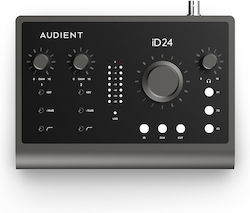 Audient ID-24 Externe Professionelle Soundkarte Konnektivität USB an PC