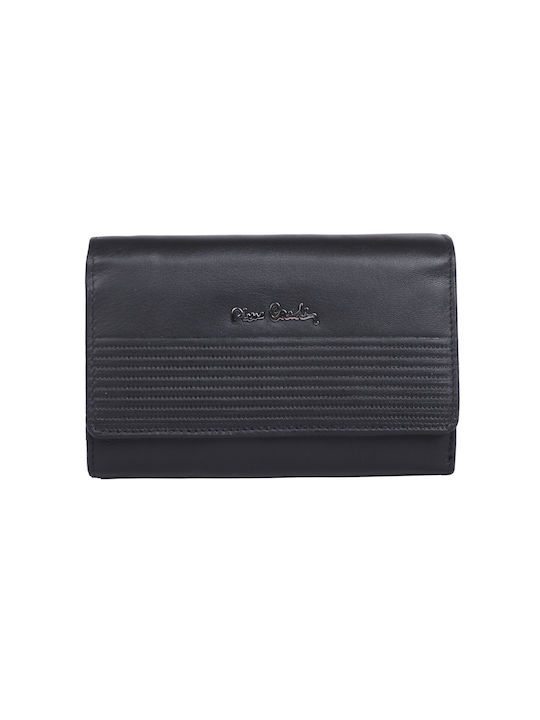 Pierre Cardin Large Leather Women's Wallet Black