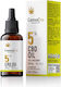CannaOro Full Spectrum With Mastic Oil Öl Hanfprodukte (CBD) in Drops 500mg mit 5% CBD 10ml