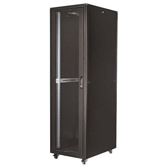 Elegant Elegant Trio Επιδαπέδια Καμπίνα Rack 32U 60x100cm Μαύρο ELGT32U6010BL961