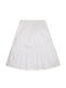 Kids' Skirt Monochrome White