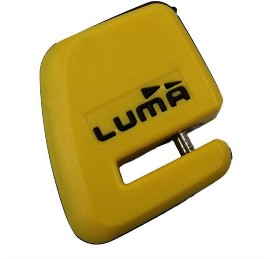 Luma 92D Motorrad-Bremsscheibenschloss Gelb Farbe
