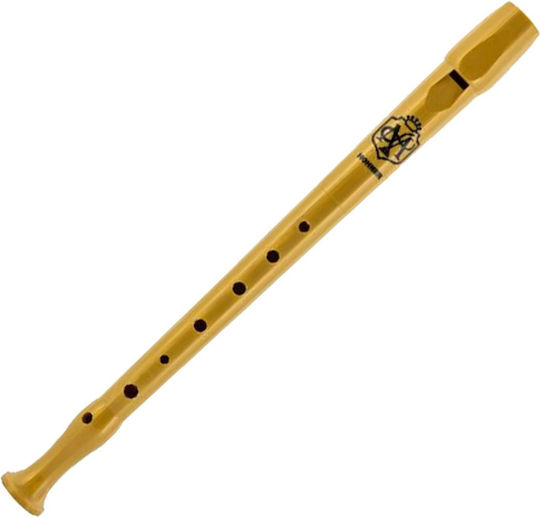 Hohner Sopran Kunststoff Flöte 9508 SE The Magic Flute Gold