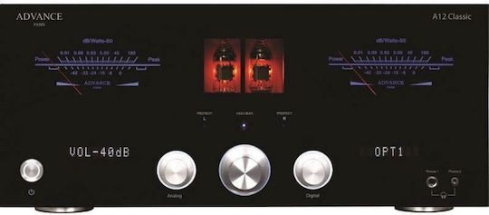 Advance Acoustic A12 Classic Предусилвател Hi-Fi Stereo Черен