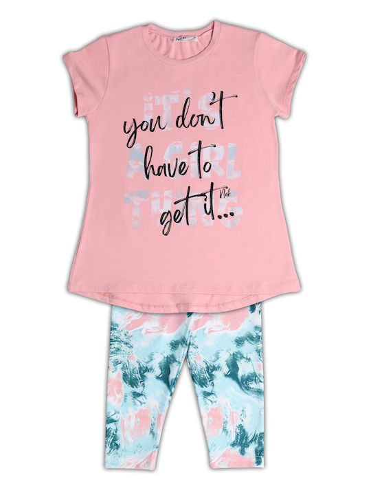 Nek Kids Wear Kids Set with Leggings Summer 2pc...