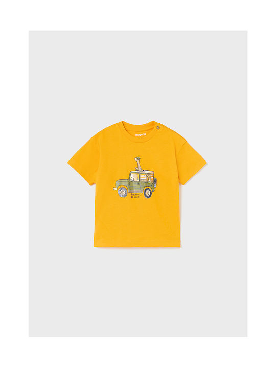 Mayoral Kids T-shirt Yellow