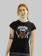 Stranger Things Femeiesc Tricou Clubul Hellfire Negru