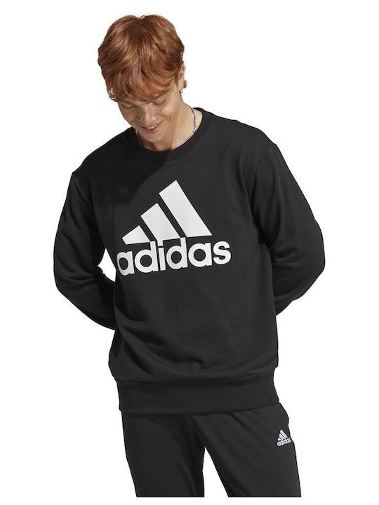 Essentials French Terry Big Logo Sweatshirt Black