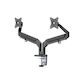 Neomounts Stand Desk Mounted for 2 Monitors up to 32" with Arm (DS70-810BL2)