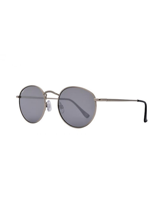 Zippo Sonnenbrillen mit Silber Rahmen und Gray Linse OB130-22