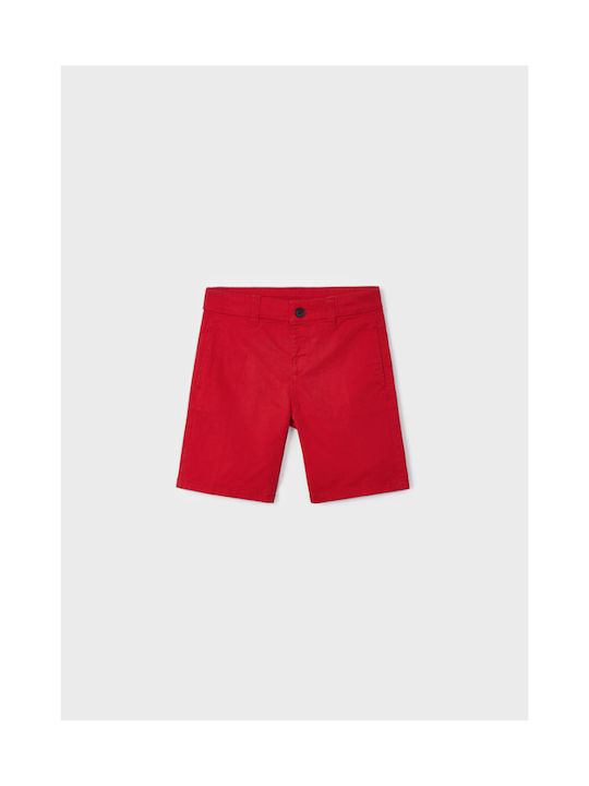 Mayoral Kids Shorts/Bermuda Fabric Red