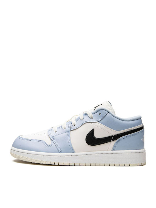 Air  1 Детски Маратонки Ice Blue / Black / Sail / White
