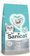Sanicat Clumping White Άμμος Γάτας Μπετονίτης 8lt
