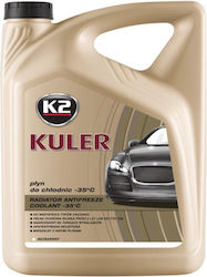 K2 Kuler Ready for Use Engine Coolant for Car -35°C Transparent 5lt T205B