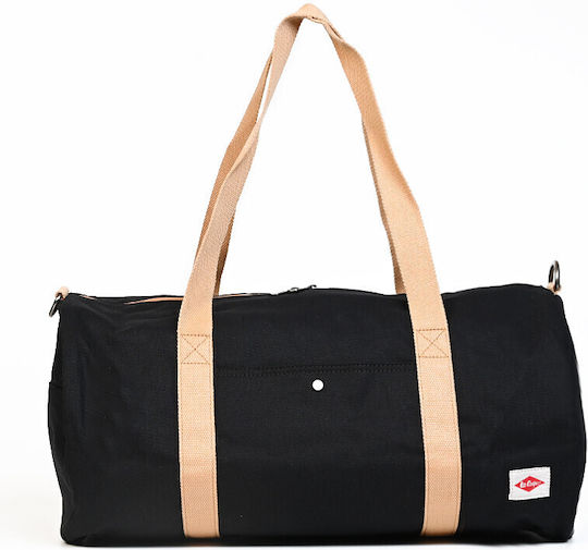 Lee Cooper Σακ Βουαγιάζ Μαύρο Υφασμάτινο Μ49xΠ26xΥ26εκ.