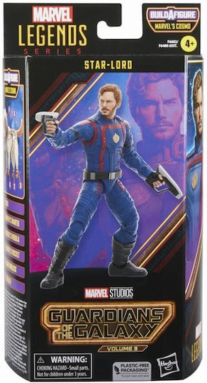 Φιγούρα Δράσης Guardians Of The Galaxy Star-Lord Marvel Legends για 4+ Ετών 15εκ.