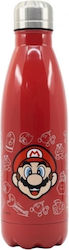 Stor Ανοξείδωτο Παγούρι Super Mario σε Κόκκινο χρώμα 780ml