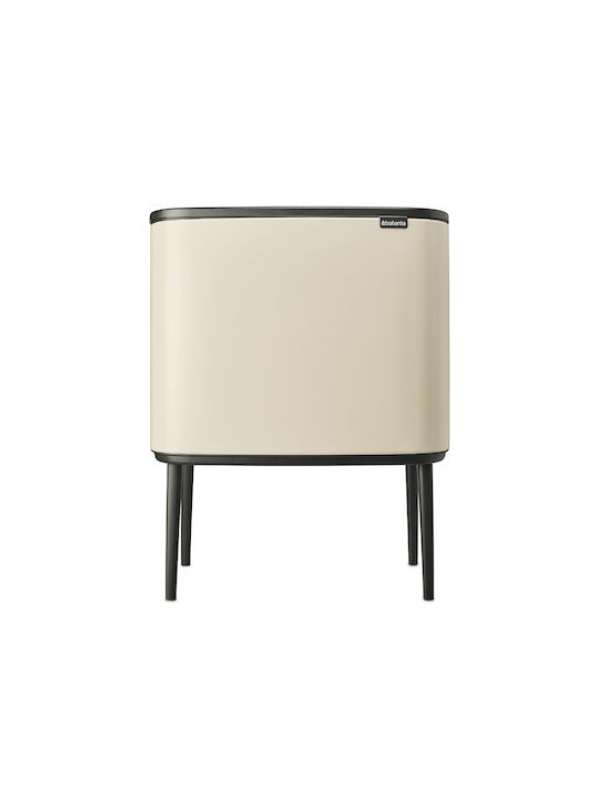 Brabantia Bo Κάδος Απορριμμάτων Soft Beige 33lt