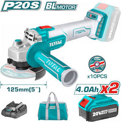 Total Τροχός 125mm Μπαταρίας Brushless 2x4Ah