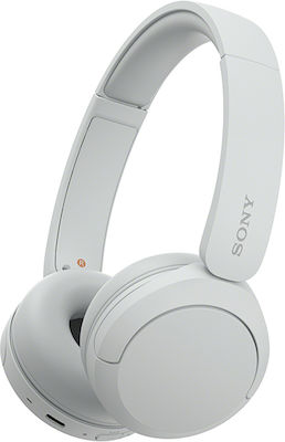 Sony WH-CH520 Ασύρματα Bluetooth On Ear Ακουστικά με 50 ώρες Λειτουργίας και Quick Charge Λευκά