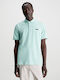Calvin Klein Bluza pentru bărbați cu mâneci scurte Polo Ghost Glacier