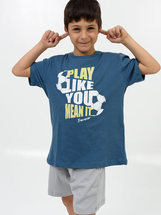 Trax Kids' Pajamas Summer Blue