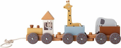 Bloomingville Slide Toy Zoo Train made of Wood