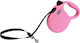 Alcott Foldable Dog Leash/Lead Strap Wanderer Small in Pink color 5m up to 20kg 119293