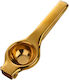 Handpresse Limette / Zitrone / Orange aus Edelstahl Gold