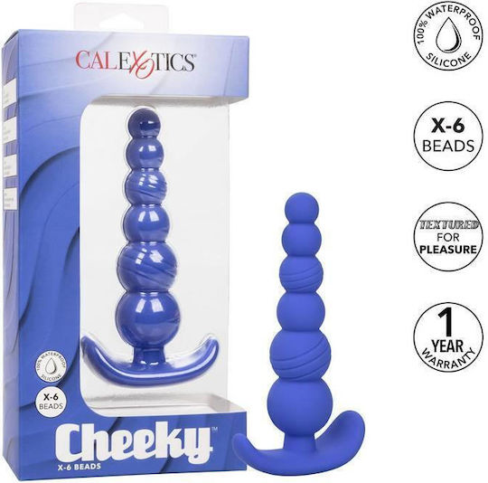 Calexotics Cheeky Πρωκτικές Μπίλιες Μωβ 12.8cm