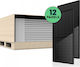 V-TAC 11562 Monokristallin Solarmodul 410W 1722x1134x35mm