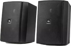 JBL Passive Installation Speakers 100W Outdoor XD5 (Pair) 18.2x16.8x24.9cm in Black Color