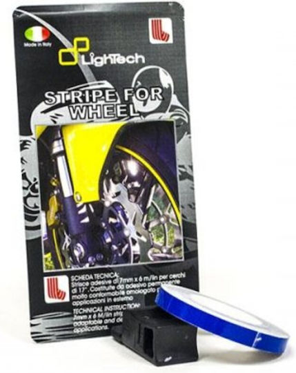 Lightech Αυτοκόλλητη Ταινία Ζάντας Μπλε