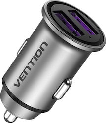 Vention Φορτιστής Αυτοκινήτου με Θύρες 2xUSB-A Vention Φορτιστής Αυτοκινήτου με Θύρες 2xUSB-A