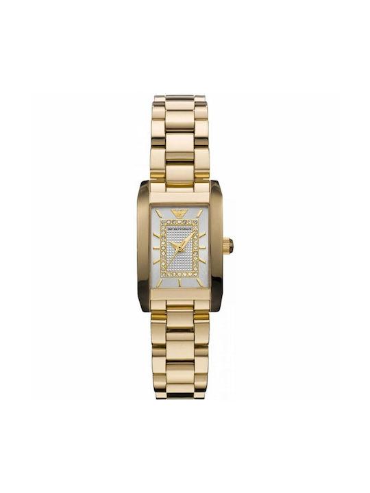 Armani Exchange Uhr mit Gold Metallarmband