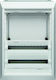 Hager Vega D Walled Fuse Box with 4 Rows W600xH...