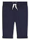 Pantaloni Chino din Material Textil pentru Copii Albastru marin