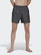 Adidas Men's Swimwear Shorts Grey Six / Coral Fusion with Patterns